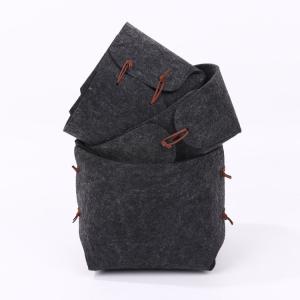 Integrated Foldable Felt Storage Tray For Sundry