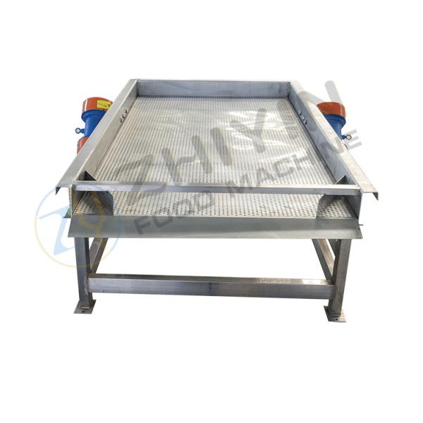 Buy Vibration Vegetable Dewatering Machine 1000kg/H Potato Chips Drying Machine at wholesale prices