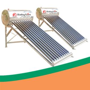 SUS304 Solar Domestic Hot Water Systems 45 Degree Low Pressure