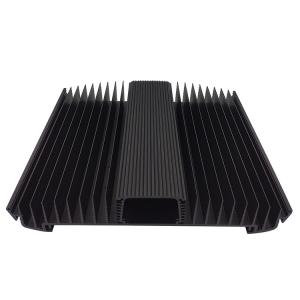 Black Anodizing Aluminum Profile Heat Sink With Surface Treatment