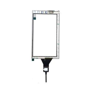 I2C Interface Transparent Touch Screen Panel 7 PCAP Durable For Car Navigator
