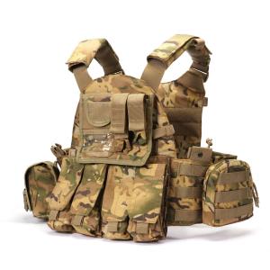 BAOYI 1000D Camouflage Tactical Combat Vest 1000D Fabric Multifunctional
