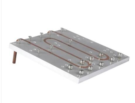 Buy 4 Channel Tube Aluminum Alloy Liquid Water Cool Copper Plate at wholesale prices