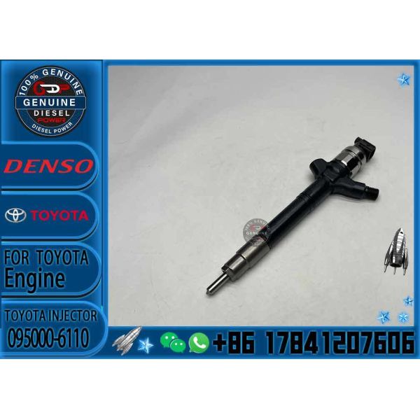 New Fuel Injector 095000-5610 095000-6110 095000-6900 095000-7240/7250/7600/7610 for Lexus Toyota Avensis 2.2 d 2AD-FTV D4D