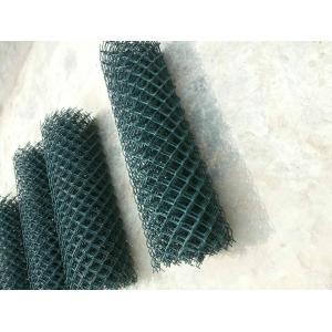 65x65 mm plastic pvc coated chain link wire mesh fence