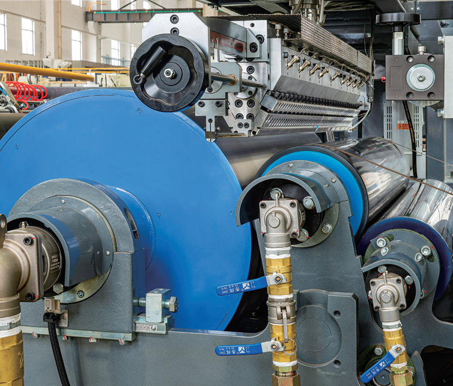 High Performance Flexible Packaging Tandem Co-extrusion Laminating Machine