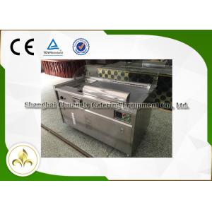 Induction Teppanyaki Plate Commercial Hibachi Grill Built-In Air Blower