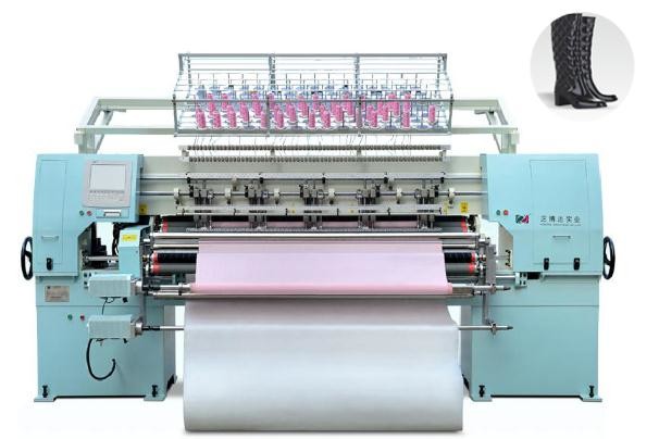 China Bed Spread Computerized Sewing And Quilting Machine Digital Control Program on sale