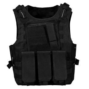Police Camouflage Tactical Vest with different size's Magazine bag