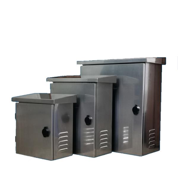 Stainless Steel Electrical Enclosure Outdoor Cctv Power Supply Distribution Box