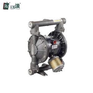 China 1 Inch Dual Double Diaphragm Air Pump Design Aluminum Santoprene Membranes on sale