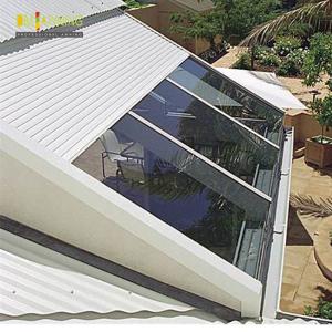 Electric Retractable Roof Awning Zip Track Roof Retractable Aluminium Outdoor
