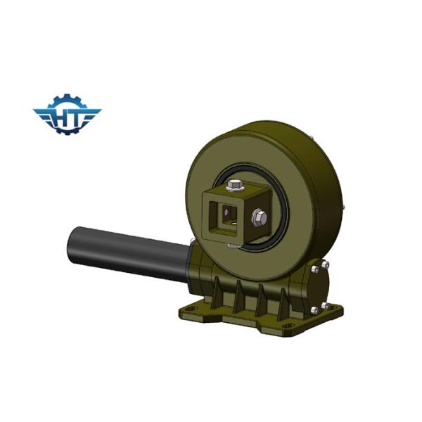 IP66 Vertical Slew Drive Gearbox For Solar Tracking System With Square Output
