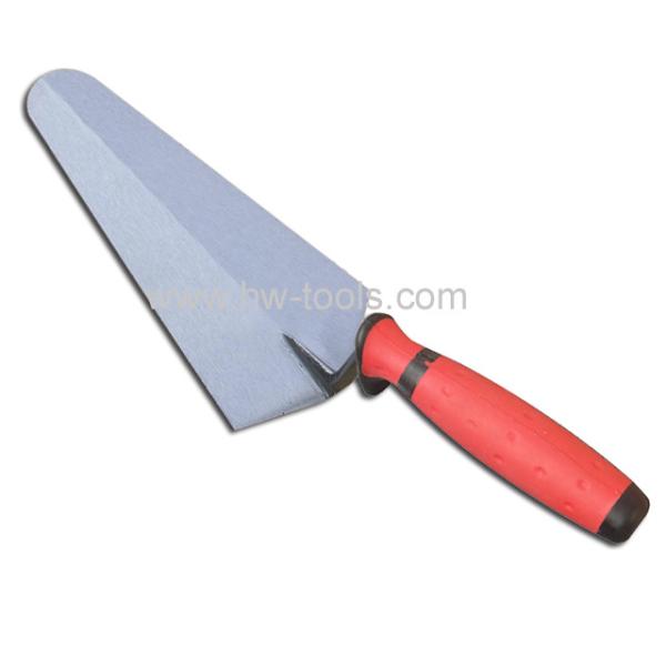 Buy Bricklaying trowel with rubber handle  HW01143 at wholesale prices