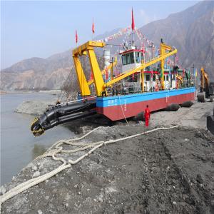 6 Kilometer Maximum Discharge Distance Cutter Suction Dredger with Siemens PLC