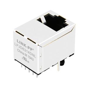 Quality Pulse JXD3-0003NL Compatible LINK-PP LPJD6314DNL 10/100 Without LED Vertical Lan Ethernet RJ45 for sale