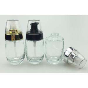 Liquid Emulsion White 30ml Glass Empty Essence Bottle