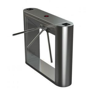 Anti Tailgating Fingerprint Access TCP/IP Tripod Turnstile Gate