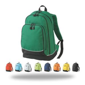 Quality Polyester sports backpack,one large compartment,600D/PVC material for sale