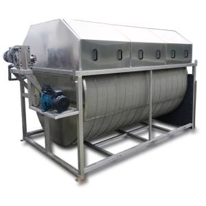 Farms Rotary Drum Filter Stainless Steel 304 316 Aquaculture Drum Screen Filter