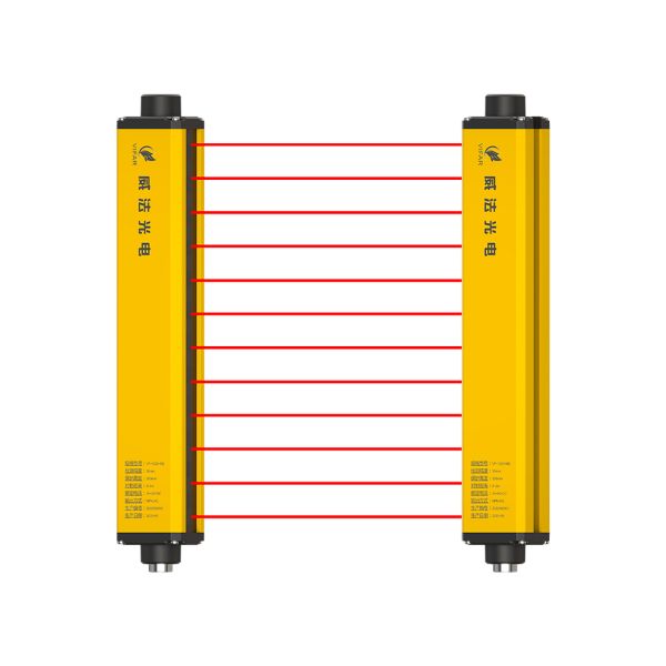 Infrared Laser Safety Curtain Barrier Type4 Parallel Beams Spacing 10/20/30/40mm