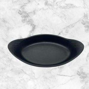 Oval Melamine Salad Plate Smooth Melamine Restaurant Dinnerware Matte