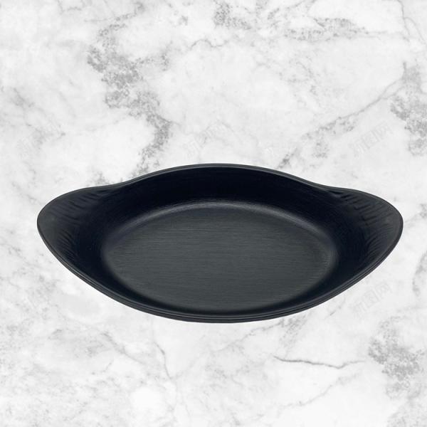 Buy Oval Melamine Salad Plate Smooth Melamine Restaurant Dinnerware Matte at wholesale prices