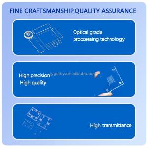 Customized High Precision Quartz Glass Sheets For Laser Drilling In Laboratories