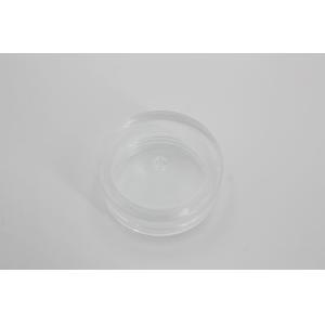 38mm 10ml 5g Clear Cosmetic Jars With Golden Screw Cap