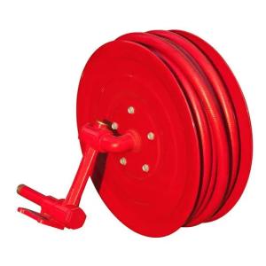 Portable Fire Hose Reel 1.0Mpa Inlet Pressure Fire Hose Rack With Various