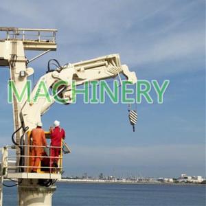 Hydraulic 22M Electrical CCS Knuckle Boom Marine Cranes