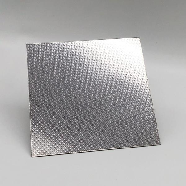 0.3mm Thickness Embossed Stainless Steel Sheet For Architectural Unique Striking