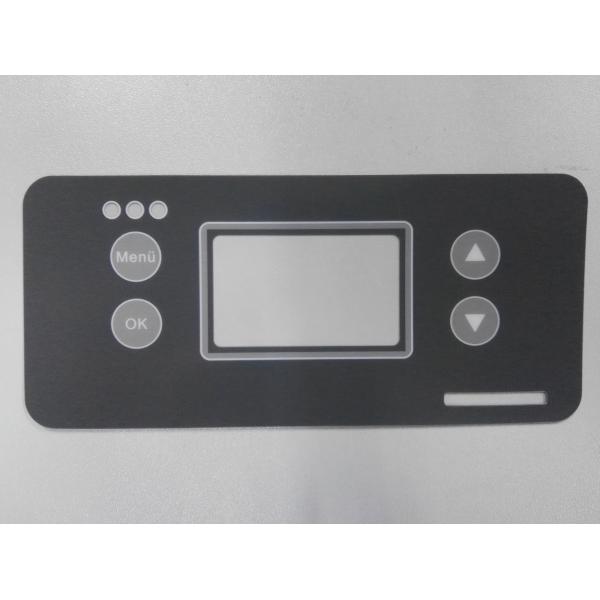 Buy Custom Rich Color Graphic Overlay With Transparent Clean Window 3M Adhesive ISO9001:2008 at wholesale prices