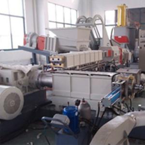 PVC Waste Plastic Granulator Plastic Recycling Line 185KW 110L