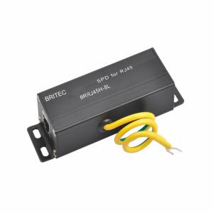 BR-POE-P Ethernet 48V RJ45 POE Ethernet Din rail network surge protector POE
