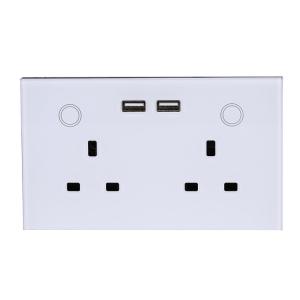 Smart Home Uk Socket Wifi Wall Socket With Usb Socket Charger/wifi Wall Socket