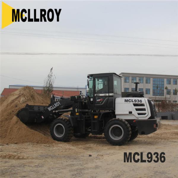 Industrial Wheeled Shovel Loader , Front Loader Heavy Equipment ISO9001 CE