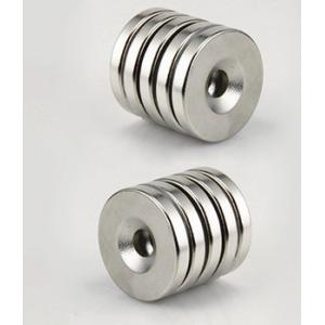 Quality Professional Neodymium Magnets With Countersunk Holes High Remanence for sale
