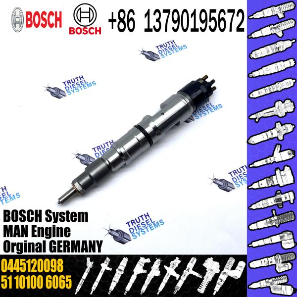 High Quality Common Fuel Injector 0445120098 0445120147 0986435562 For Man Temsa