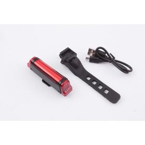 Lithium Battery Rechargeable Bike Tail Light 20lm Shakeproof