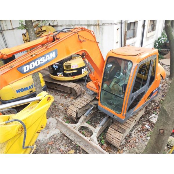 Used High Effective 8 Ton Excavator Doosan Dh80 Secondhand Doosan MIDI Track