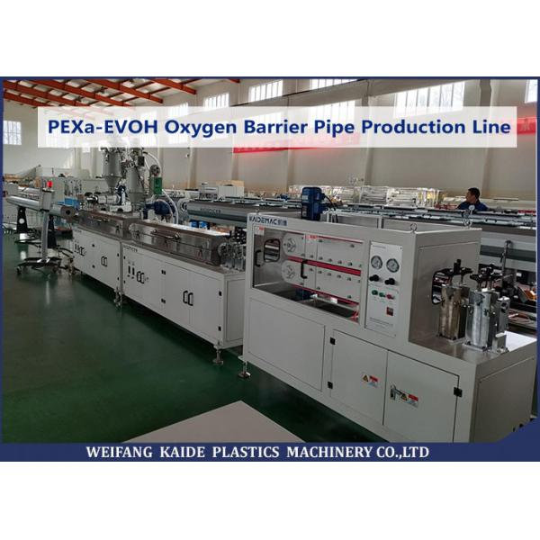 Buy 16 × 2.0mm Floor Heating PEXa EVOH Oxygen Barrier Pipe Production Line / Pipe Extrusion Line at wholesale prices
