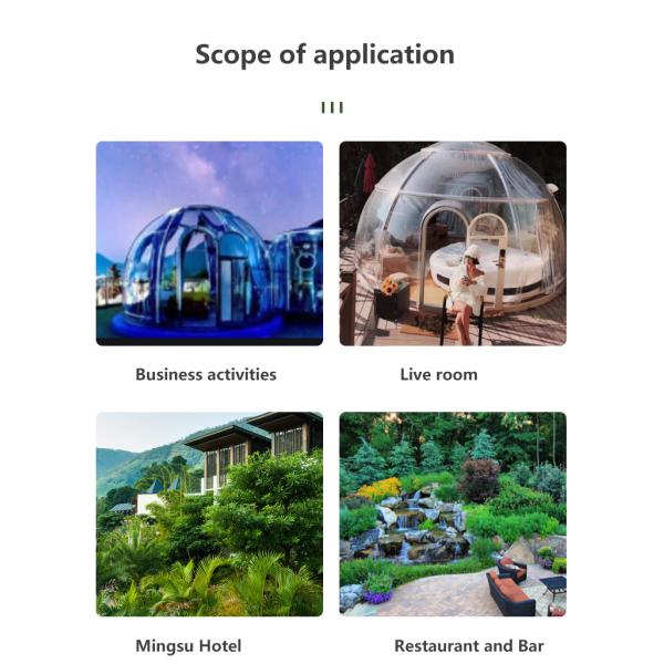 Bubble House Outdoor Star Room Wedding Venue Transparent Barbecue Tent Room Homestay