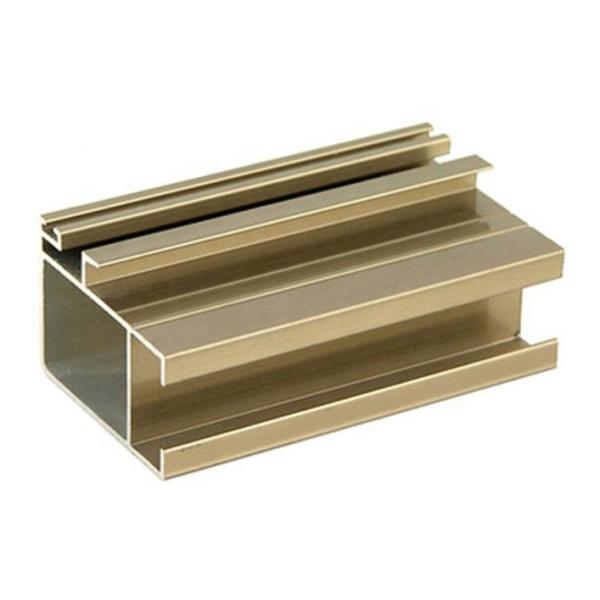 Customized Shapes And Anodized Aluminum Profile For Building Materials