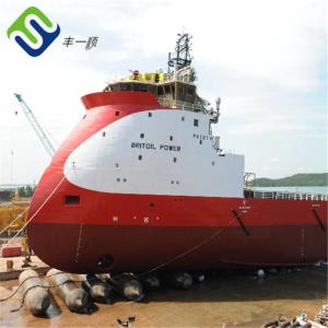 Marine Floating Ship Launching Airbags With Fittings For Sale