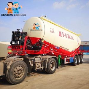 15000KGS Transport Cement Dry Bulk Tanker Trailer