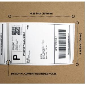 4X6 Inch 220PCS Blank Thermal Labels , Blank Barcode Label Rolls