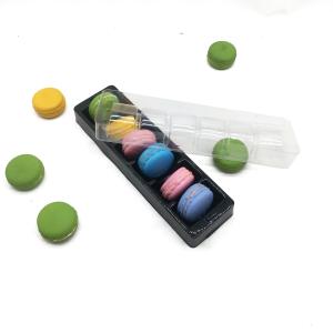 macaron box packaging plastic inner tray clear plastic tray macaron holder
