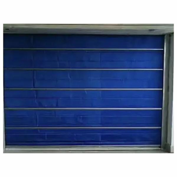 Blue Polymer Door Inorganic Fire Roller Shutter Fire Duration Less Than 4 Hours