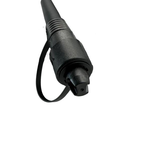 FTTH Mini-SC Z-Type Fiber Optic IP68/67/66 Outdoor Cable Waterproof Connector in Black